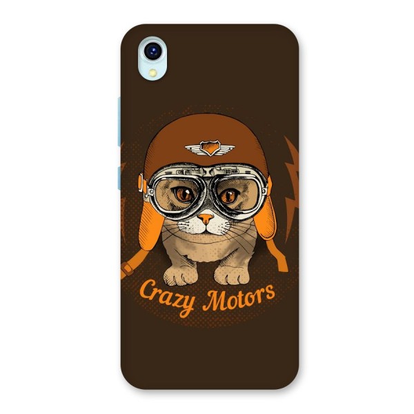 Crazy cat Back Case for Vivo Y1s