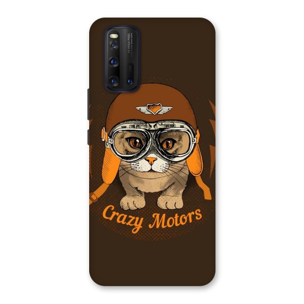 Crazy cat Back Case for Vivo iQOO 3