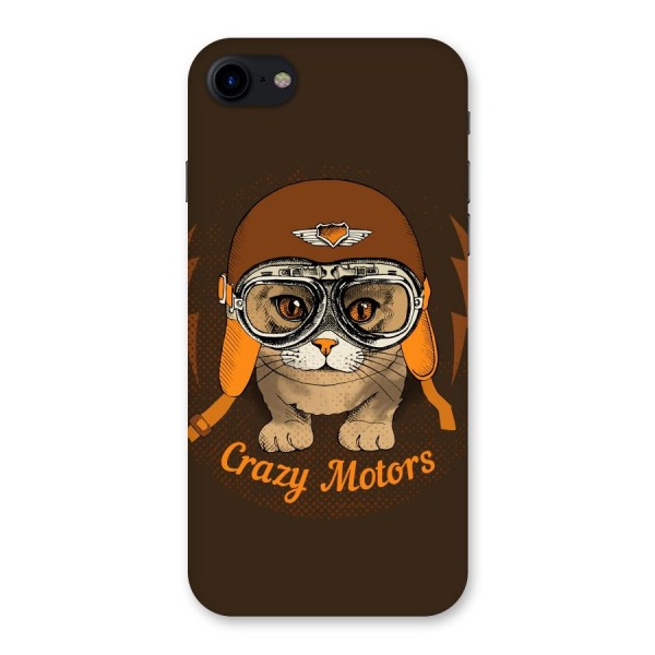 Crazy cat Back Case for iPhone SE 2020