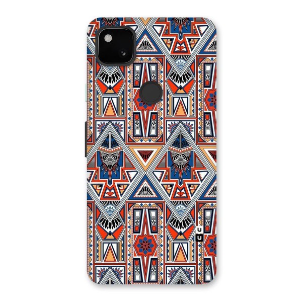 Creative Aztec Art Back Case for Google Pixel 4a