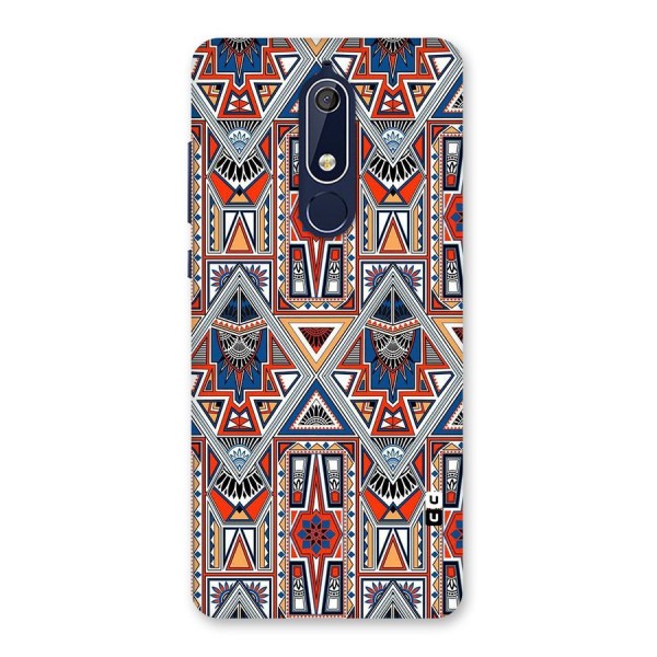 Creative Aztec Art Back Case for Nokia 5.1