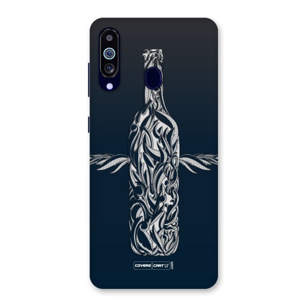 Creative Bottle Back Case for Galaxy A60