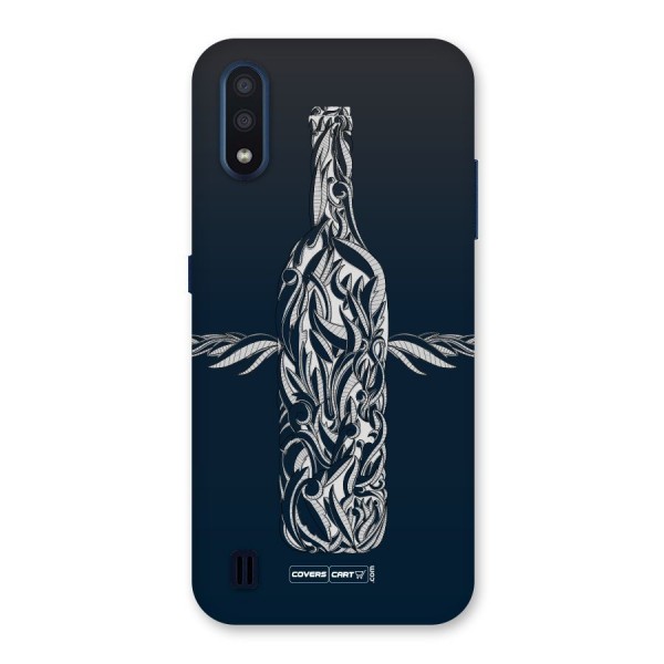 Creative Bottle Back Case for Galaxy M01