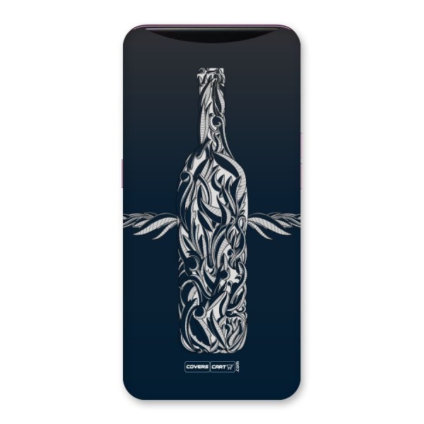 Creative Bottle Back Case for Oppo Find X