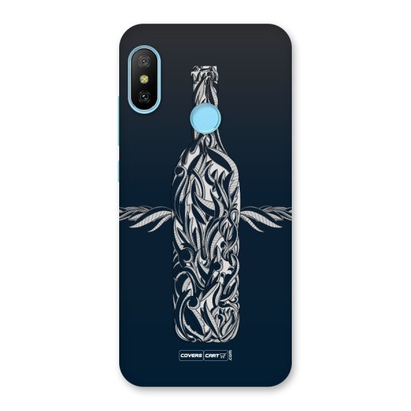 Creative Bottle Back Case for Redmi 6 Pro