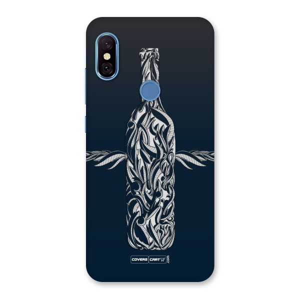 Creative Bottle Back Case for Redmi Note 6 Pro