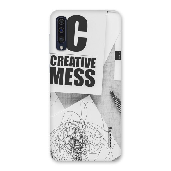 Creative Mess Back Case for Galaxy A50