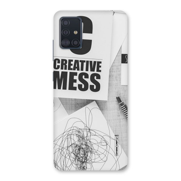 Creative Mess Back Case for Galaxy A51