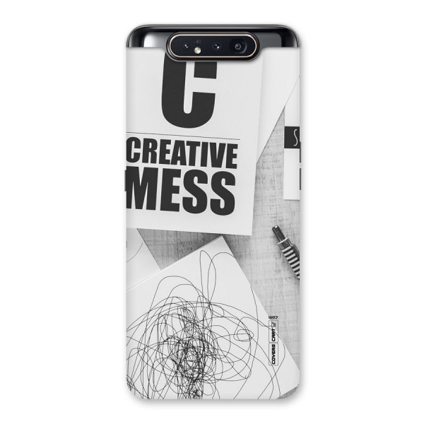 Creative Mess Back Case for Galaxy A80