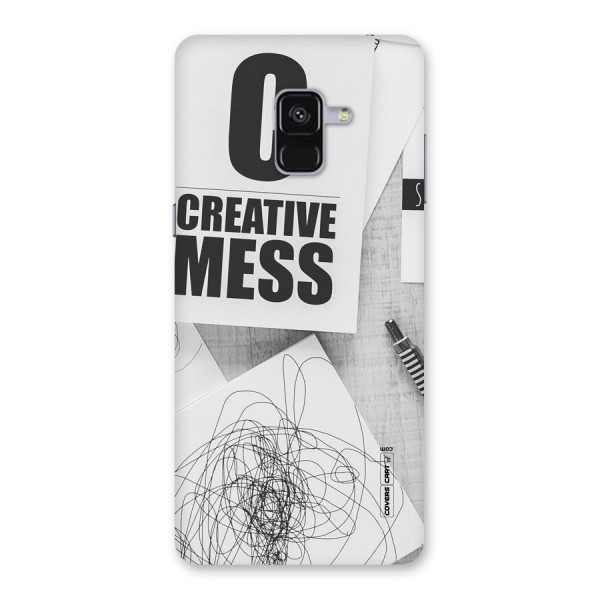 Creative Mess Back Case for Galaxy A8 Plus