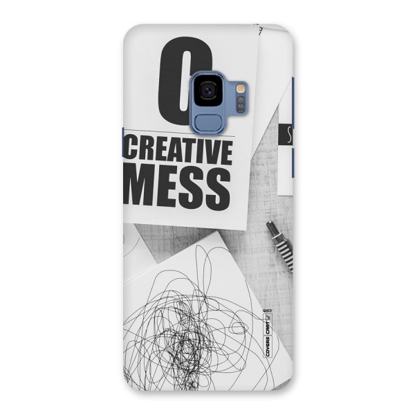 Creative Mess Back Case for Galaxy S9