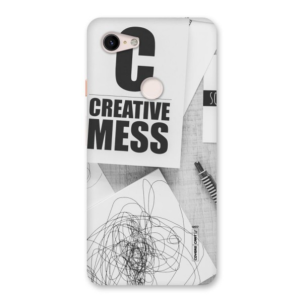 Creative Mess Back Case for Google Pixel 3 XL