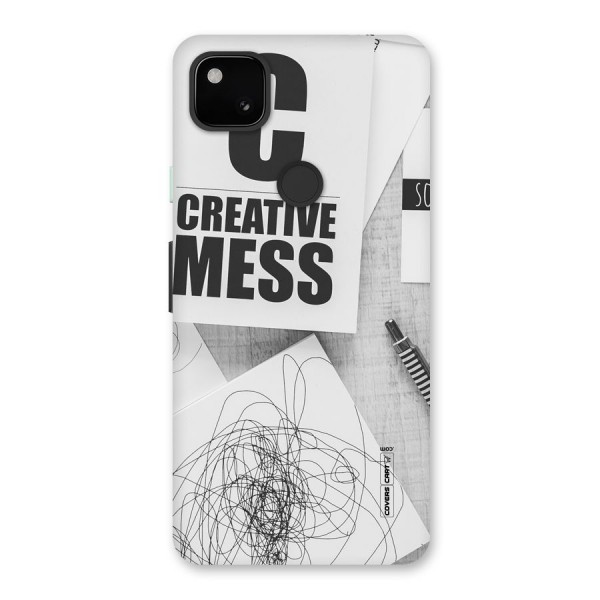 Creative Mess Back Case for Google Pixel 4a