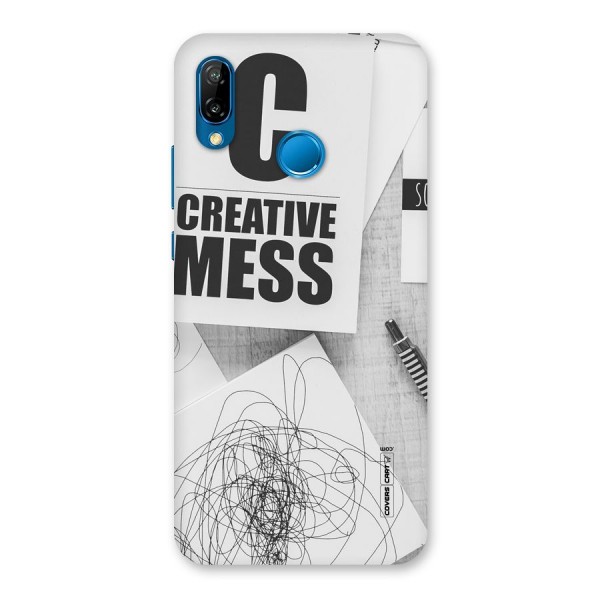 Creative Mess Back Case for Huawei P20 Lite