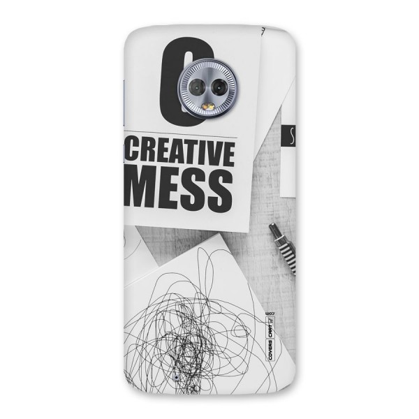 Creative Mess Back Case for Moto G6