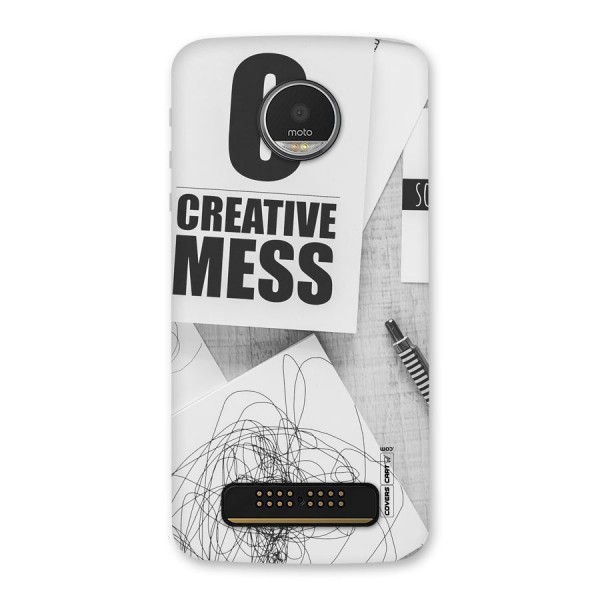 Creative Mess Back Case for Moto Z Play