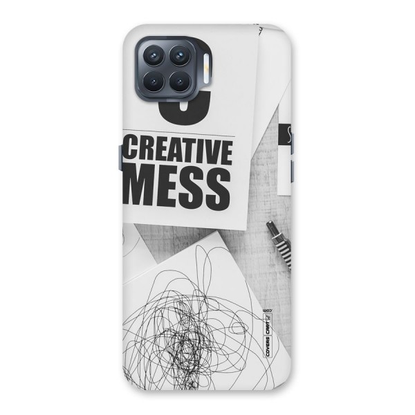 Creative Mess Back Case for Oppo F17 Pro