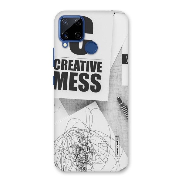 Creative Mess Back Case for Realme C12