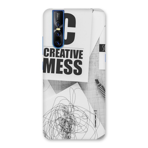 Creative Mess Back Case for Vivo V15 Pro