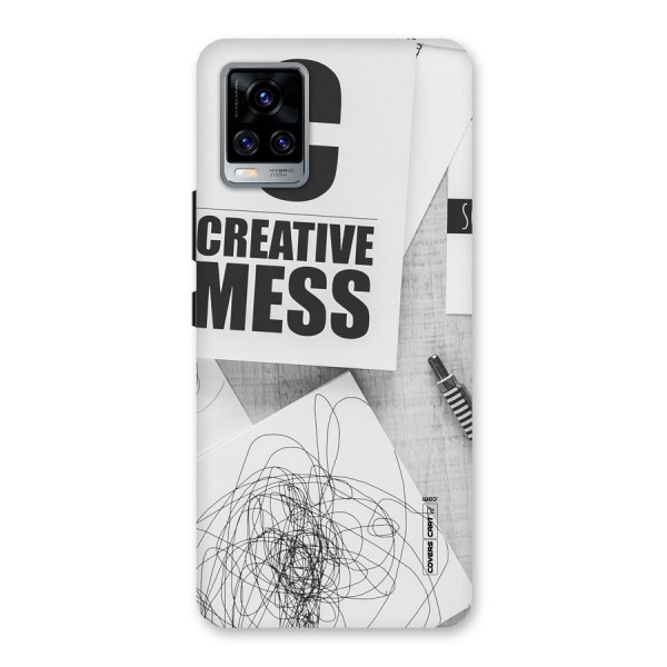 Creative Mess Back Case for Vivo V20 Pro