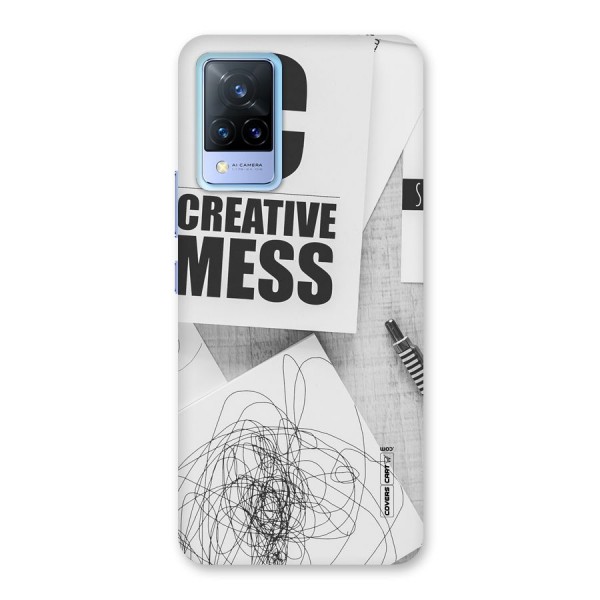 Creative Mess Back Case for Vivo V21 5G