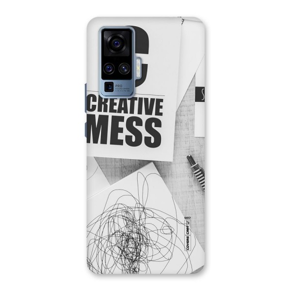 Creative Mess Back Case for Vivo X50 Pro