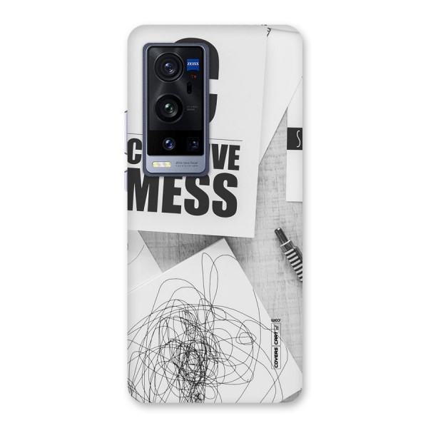 Creative Mess Back Case for Vivo X60 Pro Plus