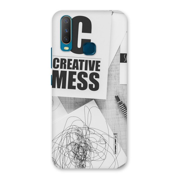 Creative Mess Back Case for Vivo Y15