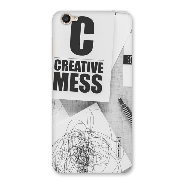 Creative Mess Back Case for Vivo Y55s