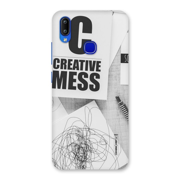 Creative Mess Back Case for Vivo Y91