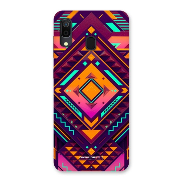 Creative Rhombus Back Case for Galaxy A20