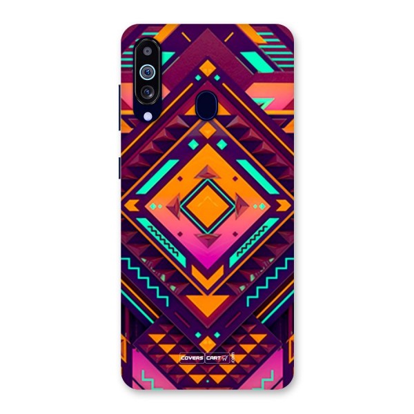 Creative Rhombus Back Case for Galaxy A60