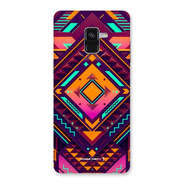 Creative Rhombus Back Case for Galaxy A8 Plus