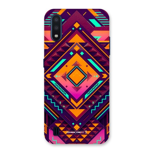 Creative Rhombus Back Case for Galaxy M01