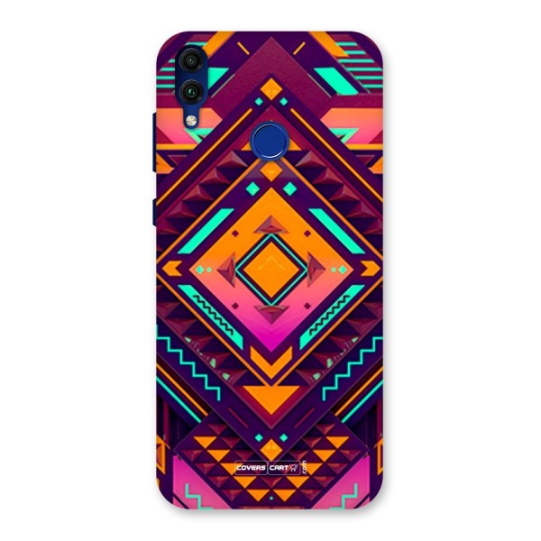 Creative Rhombus Back Case for Honor 8C