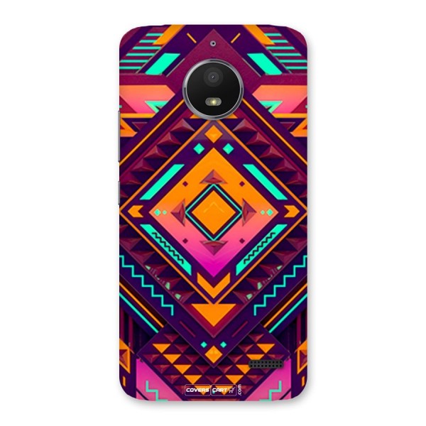 Creative Rhombus Back Case for Moto E4