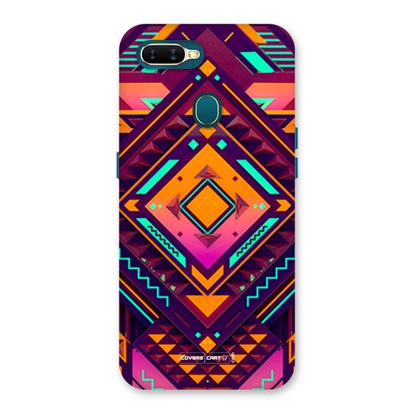 Creative Rhombus Back Case for Oppo A12