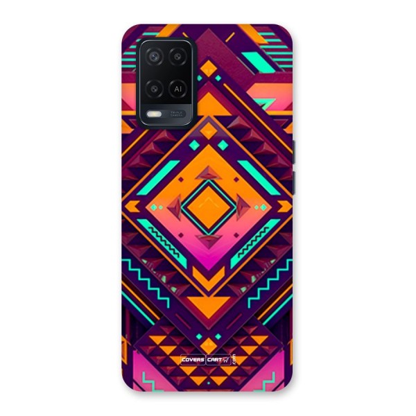 Creative Rhombus Back Case for Oppo A54