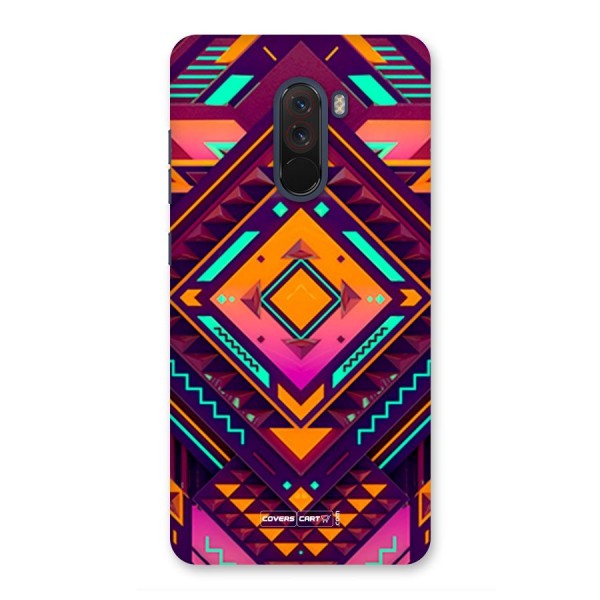 Creative Rhombus Back Case for Poco F1