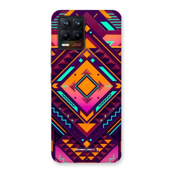 Creative Rhombus Back Case for Realme 8