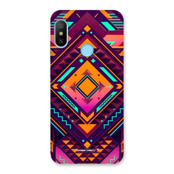 Creative Rhombus Back Case for Redmi 6 Pro