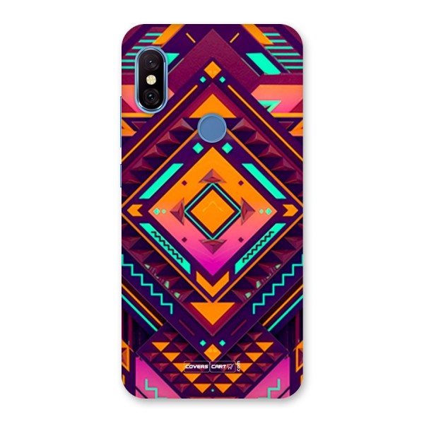 Creative Rhombus Back Case for Redmi Note 6 Pro