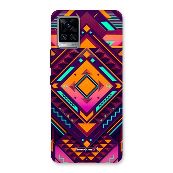 Creative Rhombus Back Case for Vivo V20 Pro