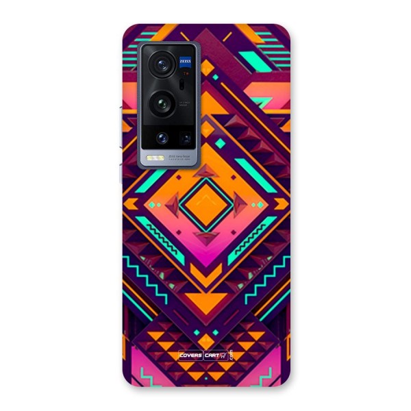 Creative Rhombus Back Case for Vivo X60 Pro Plus