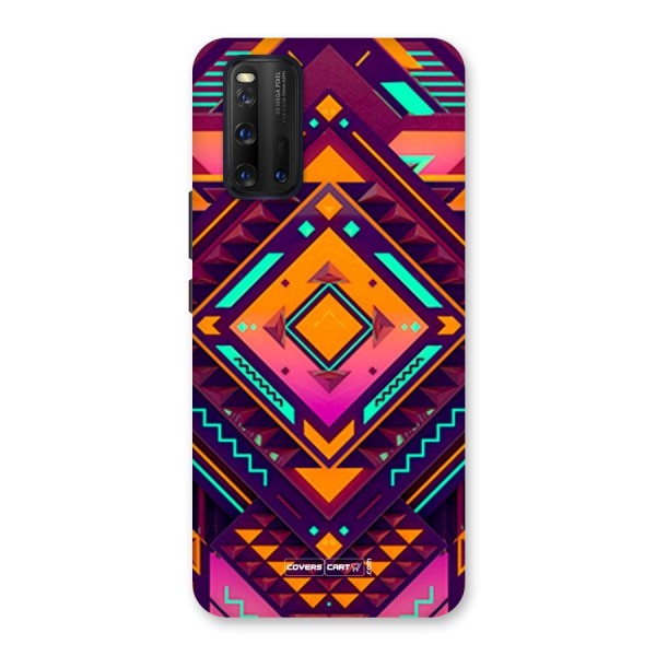 Creative Rhombus Back Case for Vivo iQOO 3