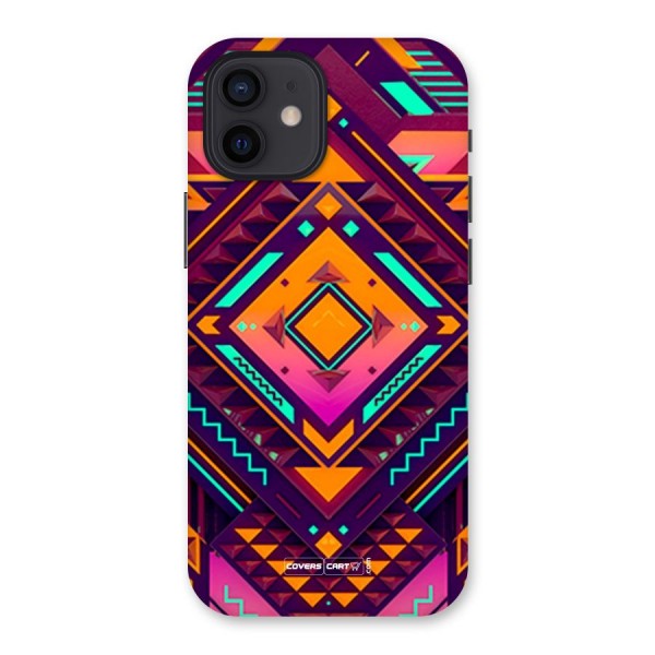 Creative Rhombus Back Case for iPhone 12