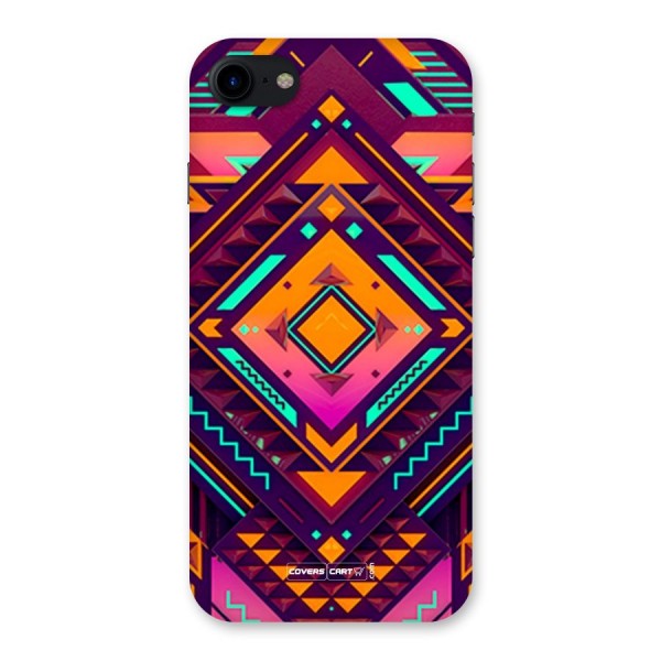 Creative Rhombus Back Case for iPhone SE 2020