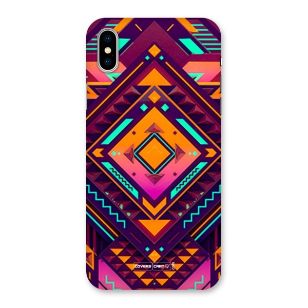 Creative Rhombus Back Case for iPhone XS