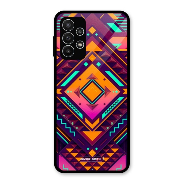 Creative Rhombus Glass Back Case for Galaxy A23