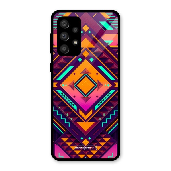 Creative Rhombus Glass Back Case for Galaxy A32